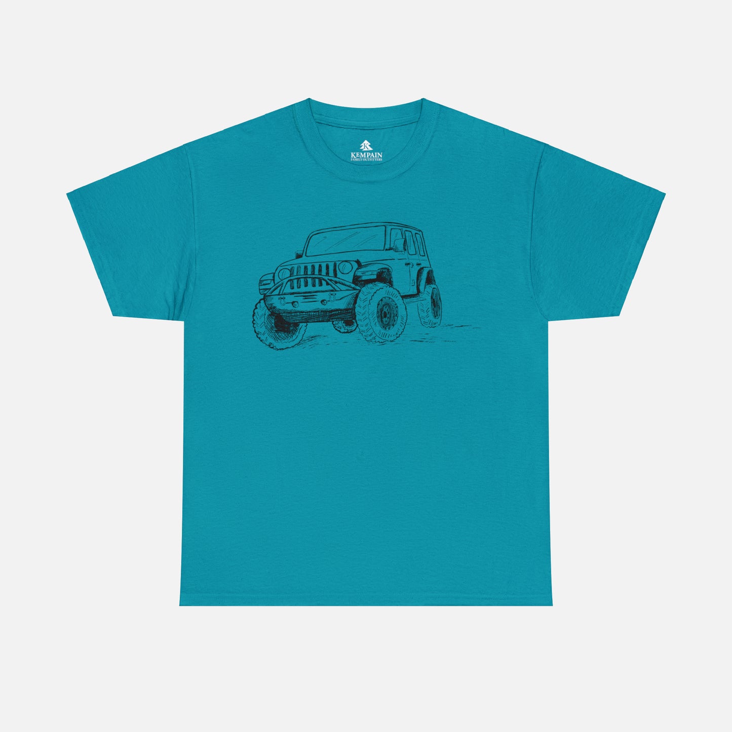 🚙 Off-Road Vehicle Graphic T-Shirt — Heavy Cotton