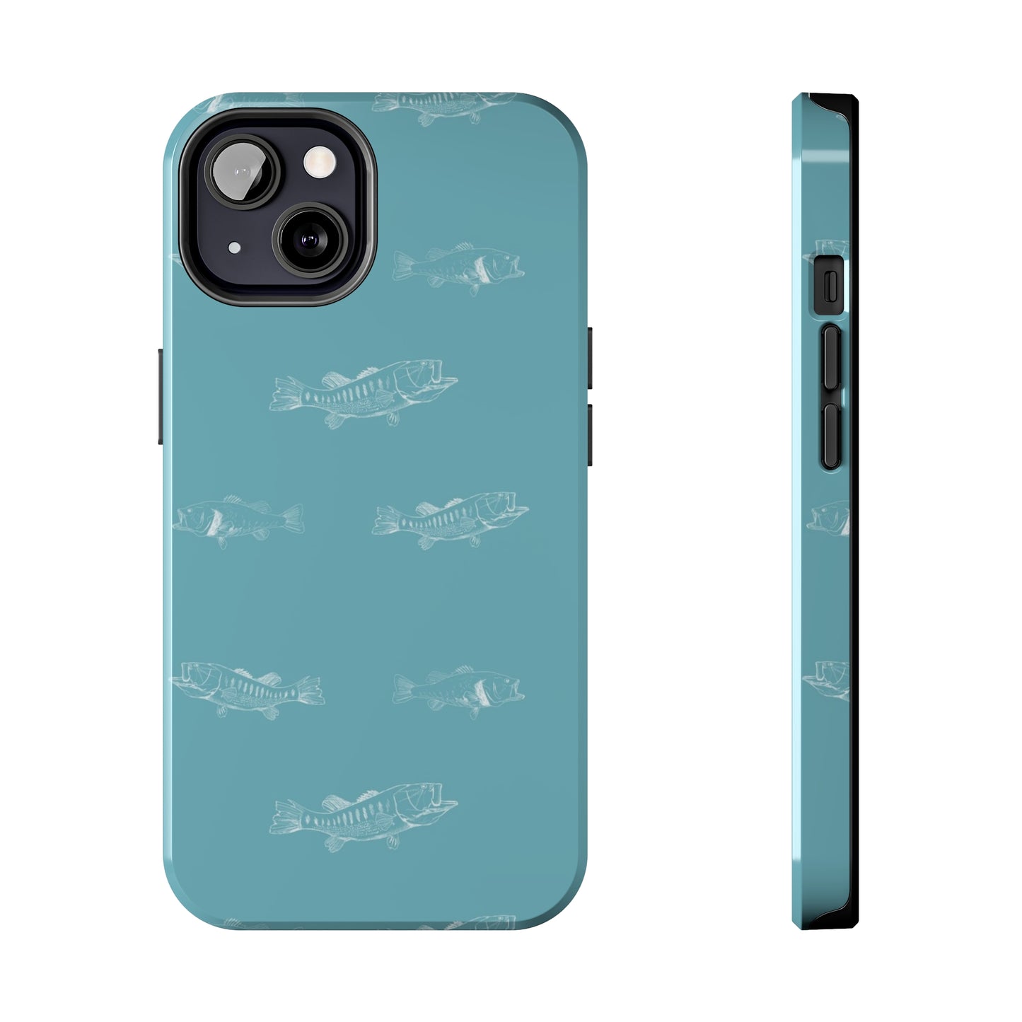 Tough Phone Cases - Largemouth Bass Pattern