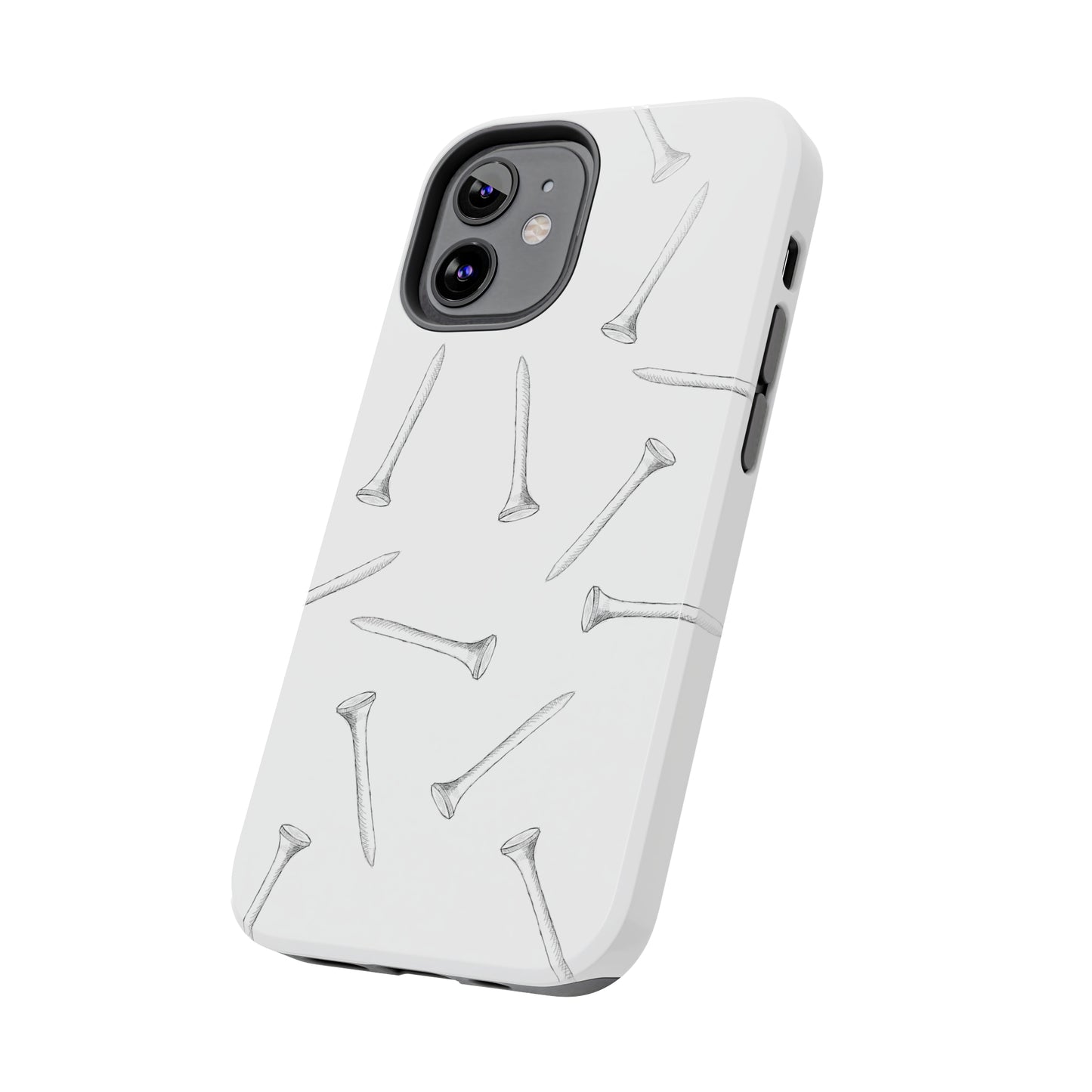 Tough Phone Cases - Golf Tee Pattern