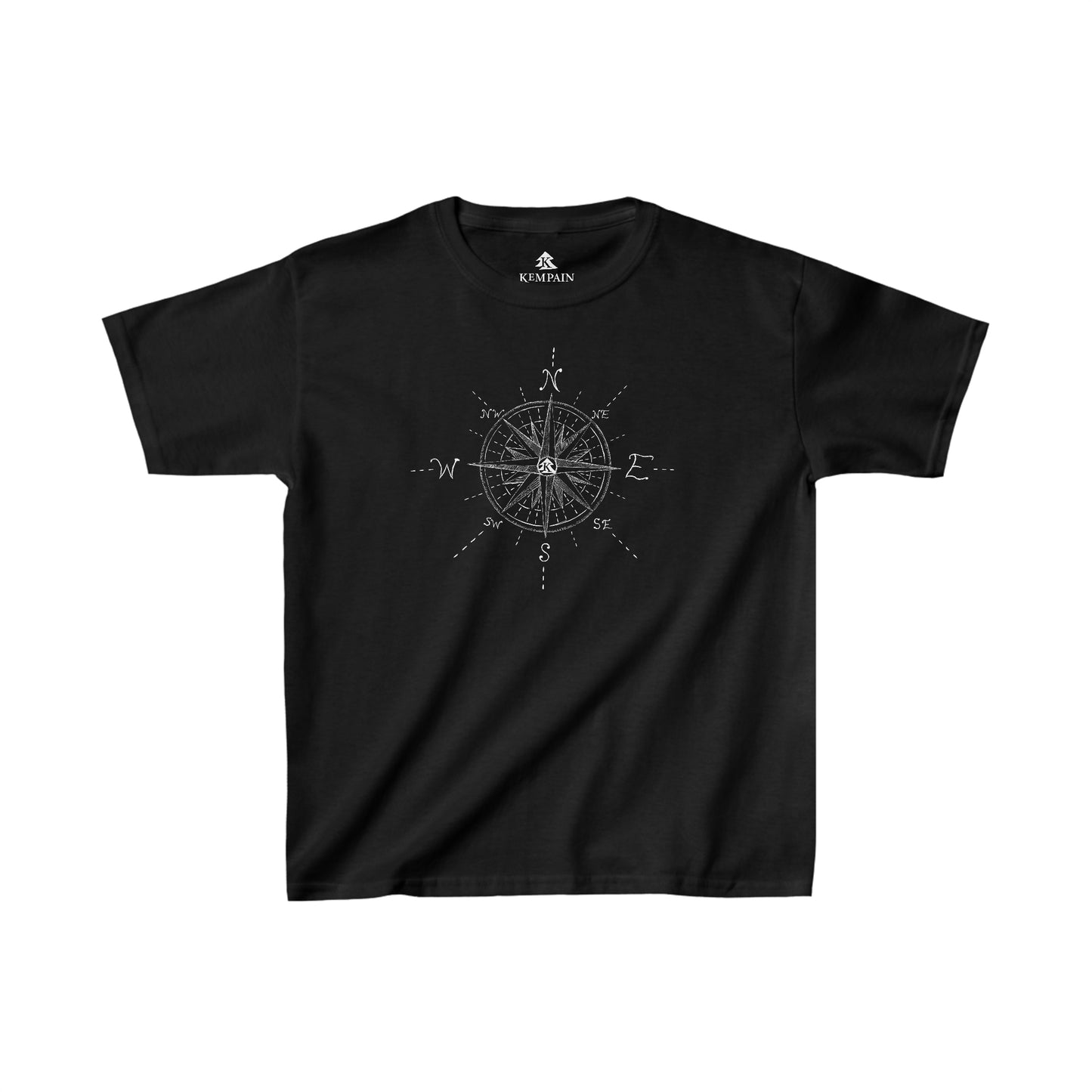 🧭 Compass Rose Graphic - Kids' Cotton Tee