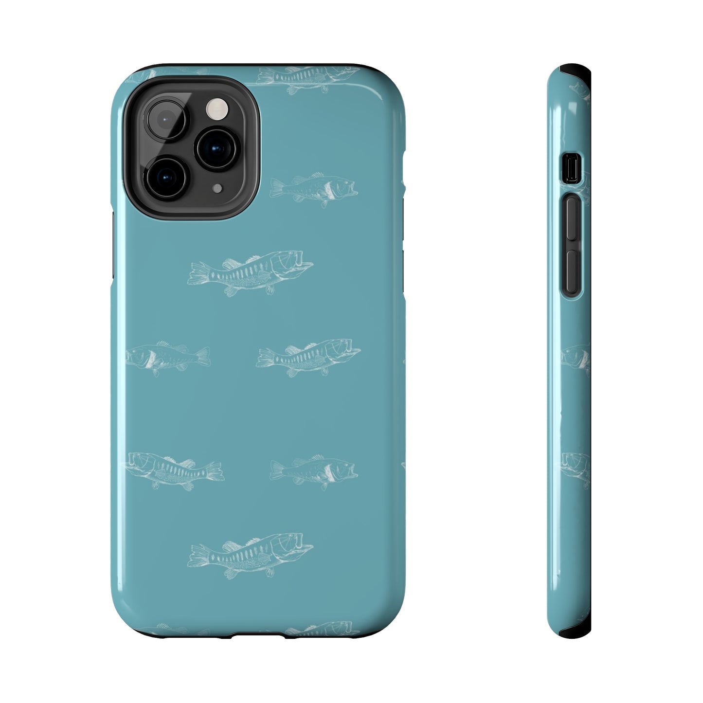 Tough Phone Cases - Largemouth Bass Pattern