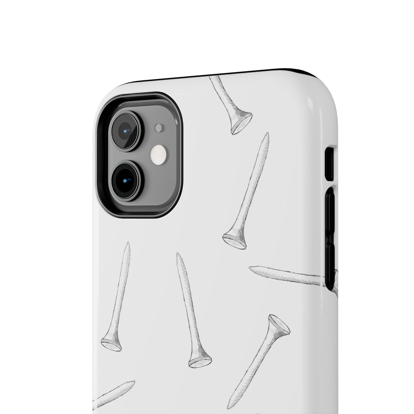 Tough Phone Cases - Golf Tee Pattern