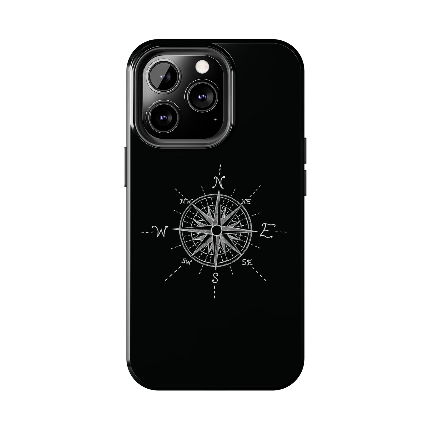 Tough Phone Cases - Compass Rose Illustration