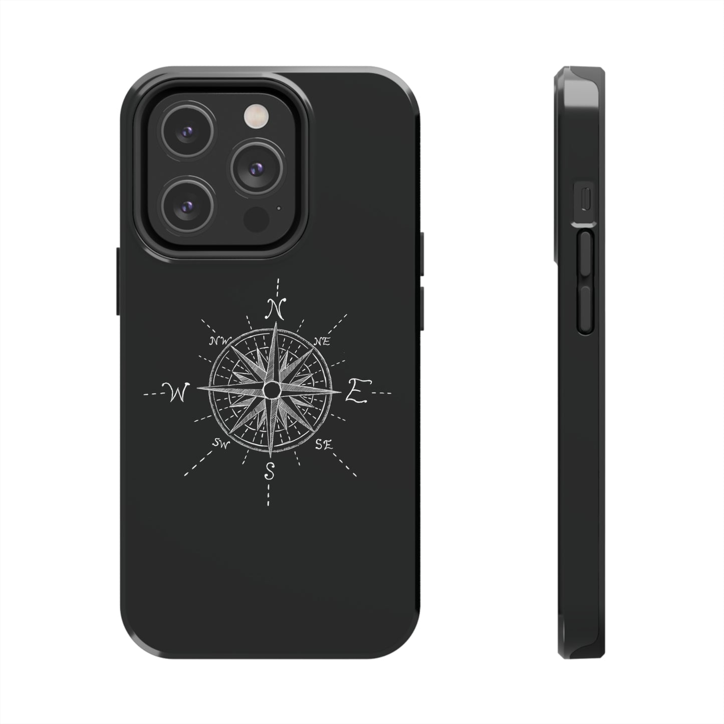 Tough Phone Cases - Compass Rose Illustration