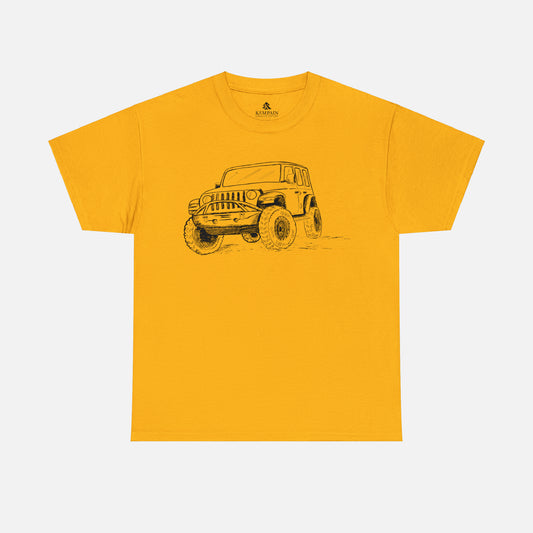 🚙 Off-Road Vehicle Graphic T-Shirt — Heavy Cotton