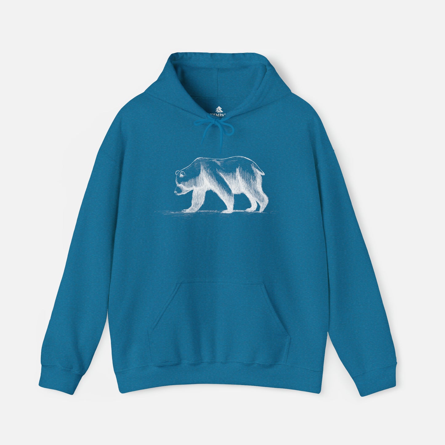 🐻 Bear Graphic - Adult Hooded Sweatshirt