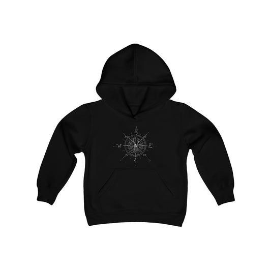 🧭 Compass Rose Graphic - Kids' Hoodie