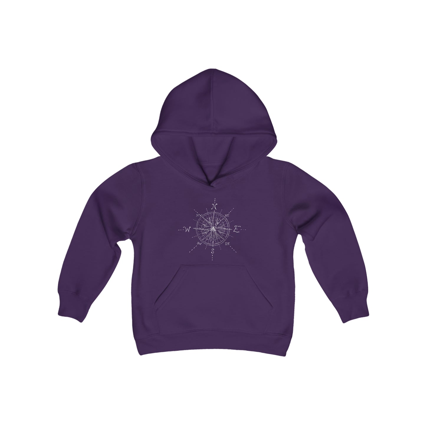 🧭 Compass Rose Graphic - Kids' Hoodie