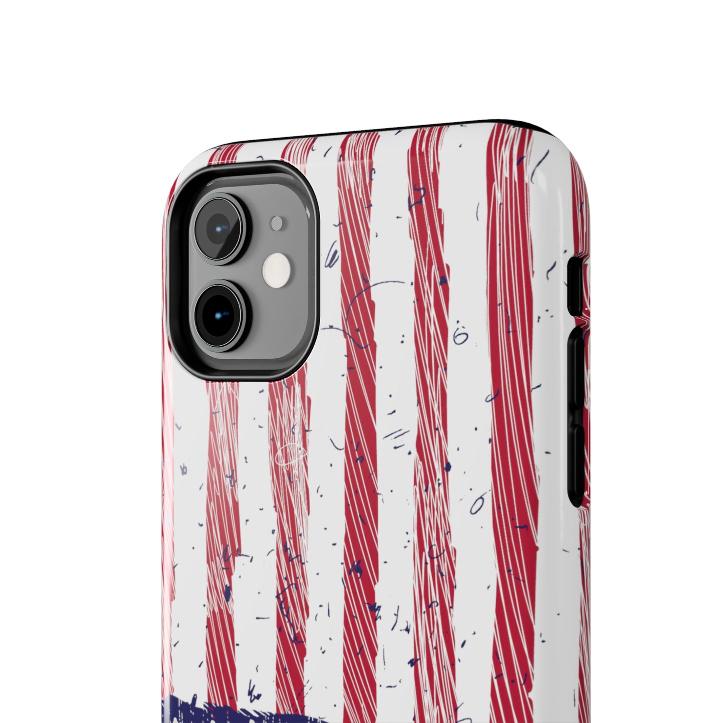 Tough Phone Cases - American Flag Illustration