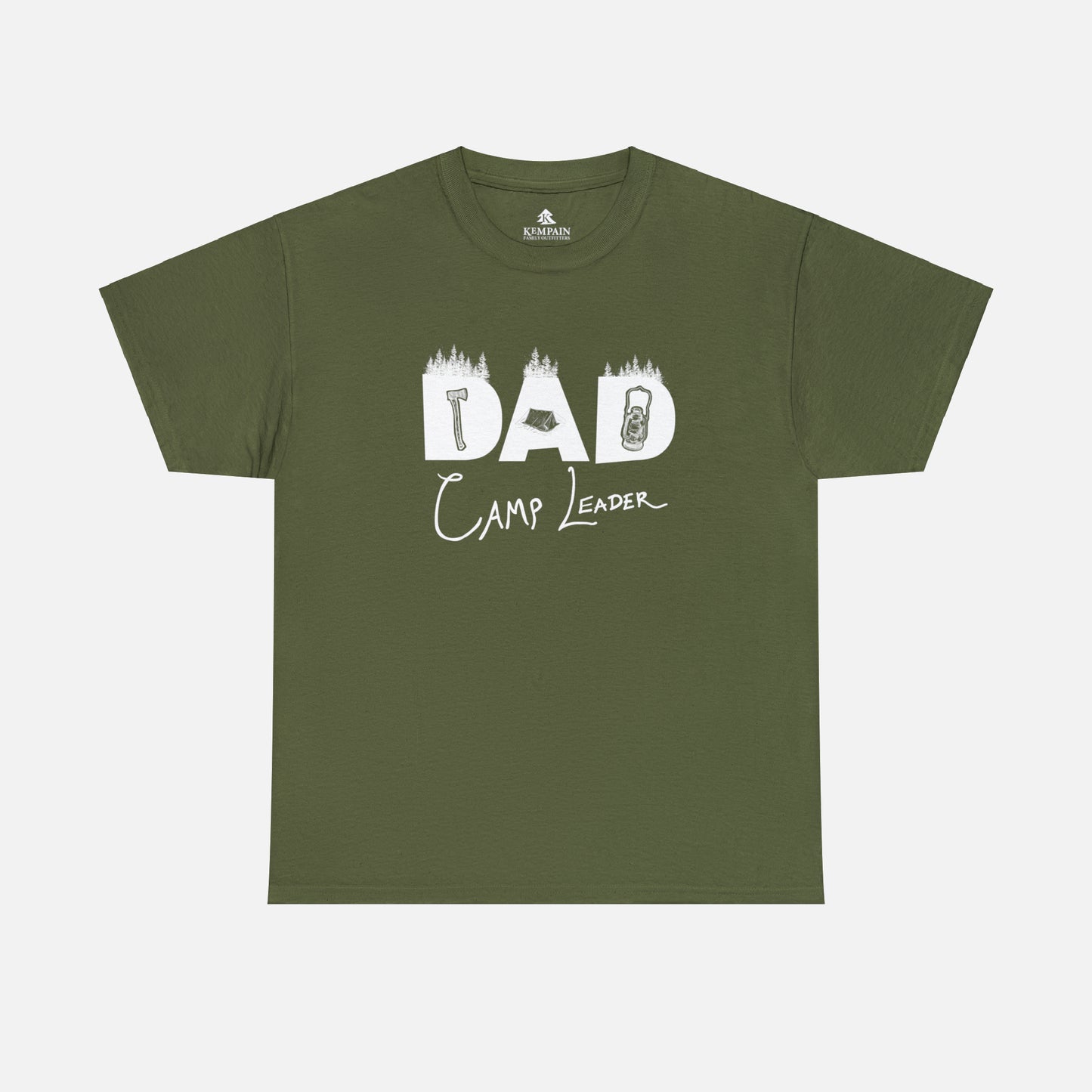 Dad - Camp Leader - Adult Cotton Tee