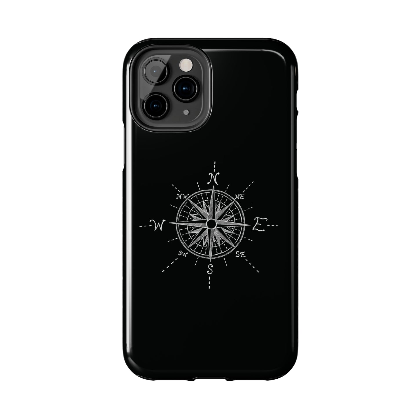 Tough Phone Cases - Compass Rose Illustration