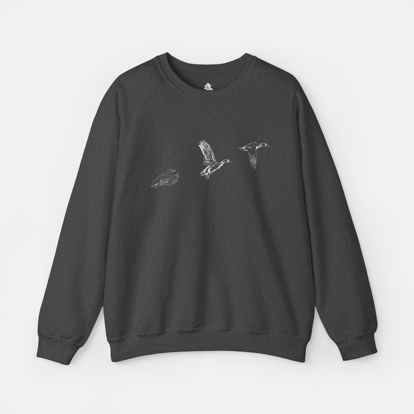 🦆🦆🦆 Three Ducks - Adult Crewneck Sweatshirt