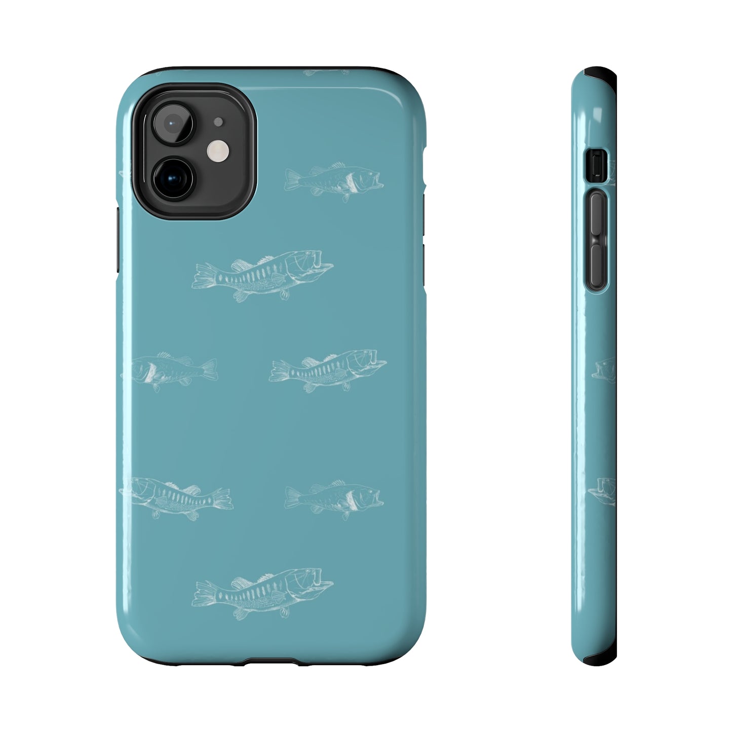 Tough Phone Cases - Largemouth Bass Pattern