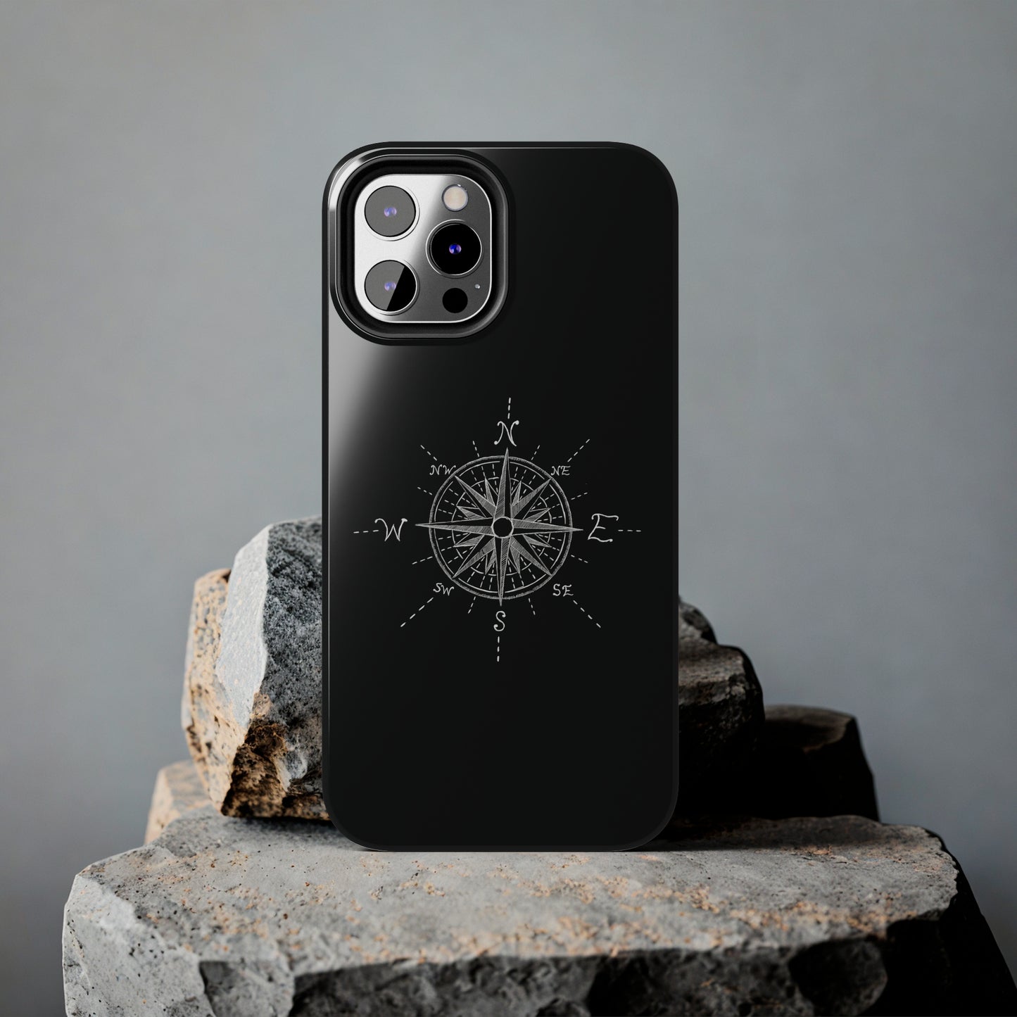 Tough Phone Cases - Compass Rose Illustration