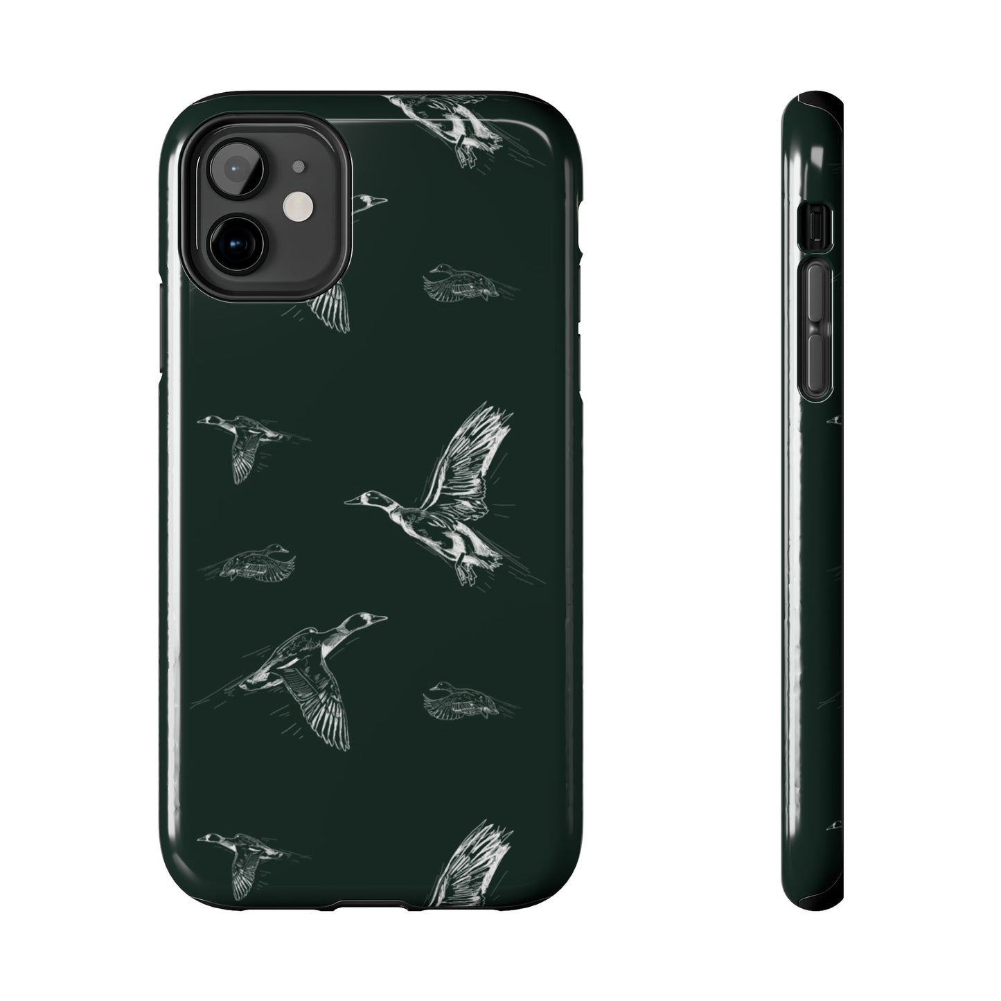 🦆Tough Phone Cases - Flying Ducks Pattern