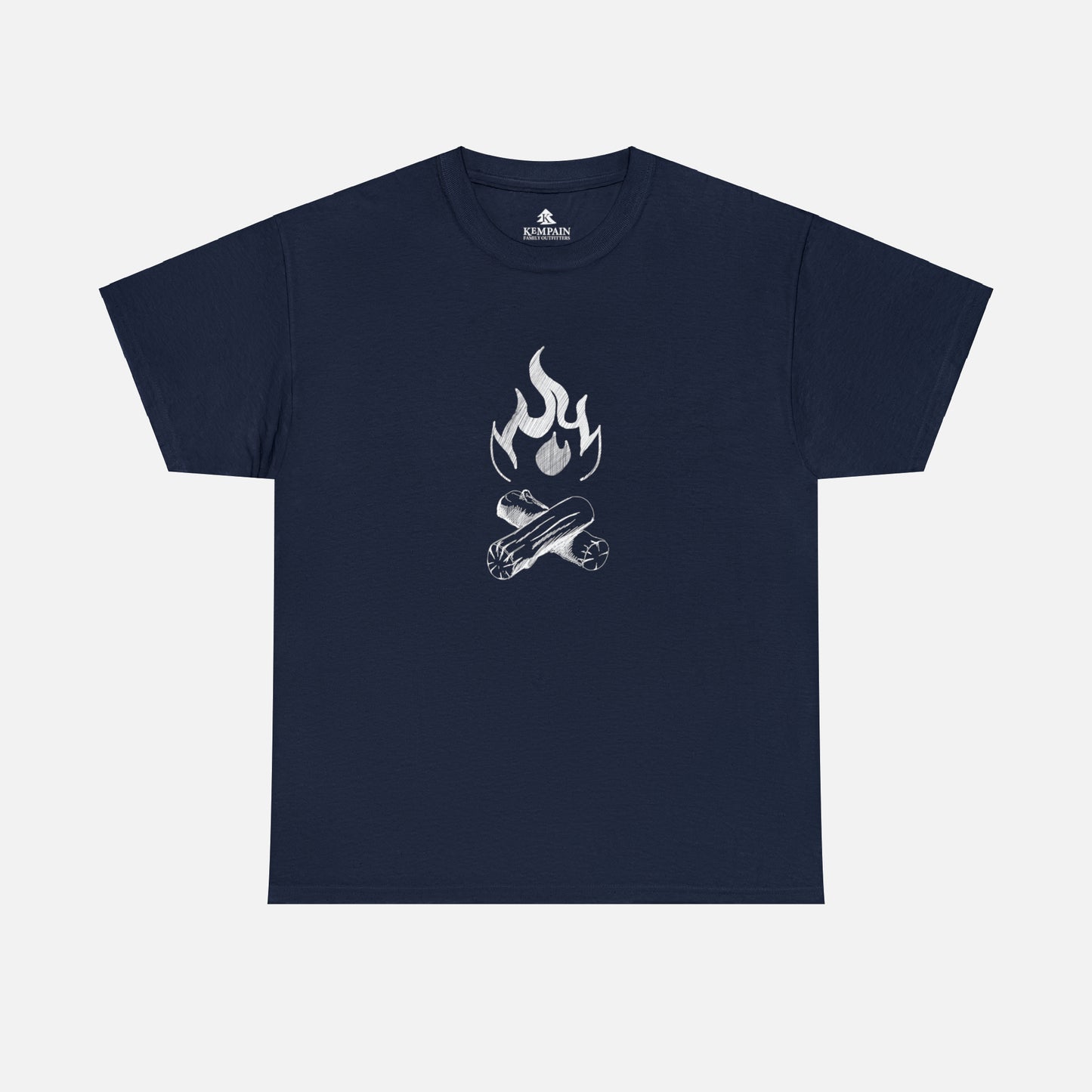 🔥 Campfire Graphic T-Shirt — Heavy Cotton