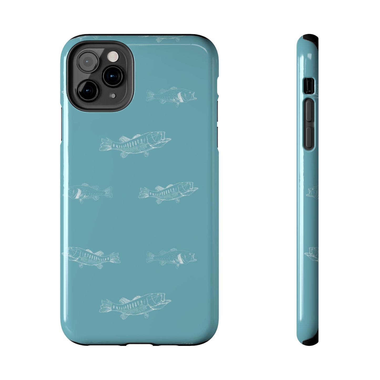 Tough Phone Cases - Largemouth Bass Pattern