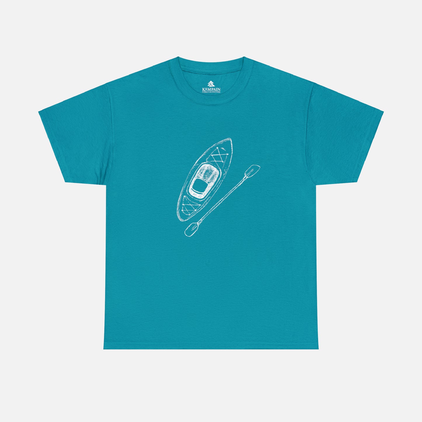 🚣‍♂️ Kayak Graphic T-Shirt — Heavy Cotton