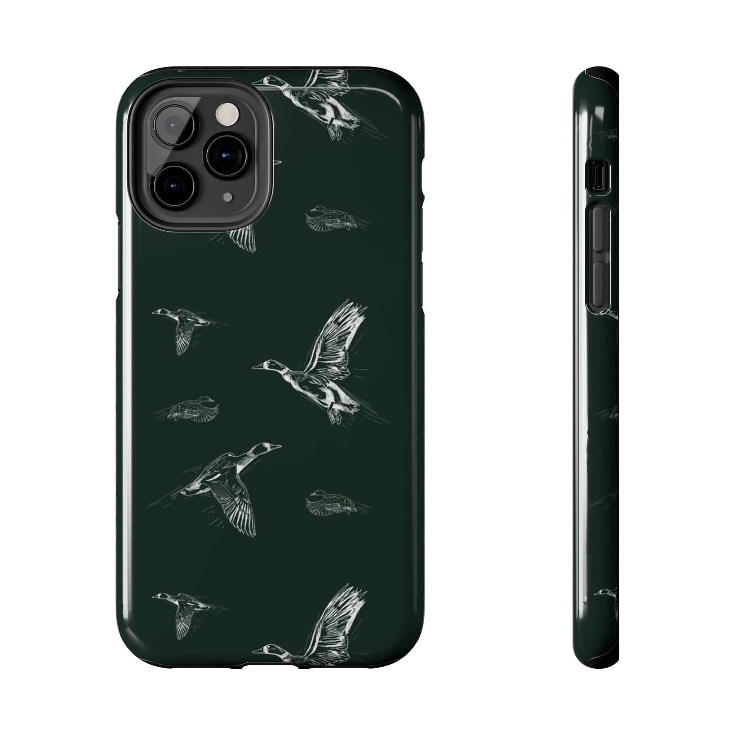 🦆Tough Phone Cases - Flying Ducks Pattern