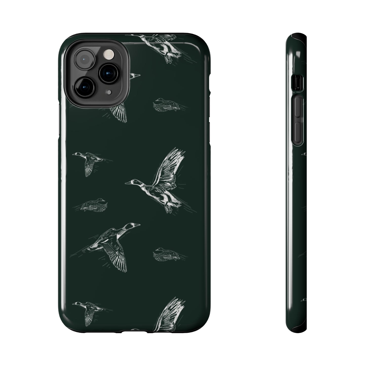 🦆Tough Phone Cases - Flying Ducks Pattern