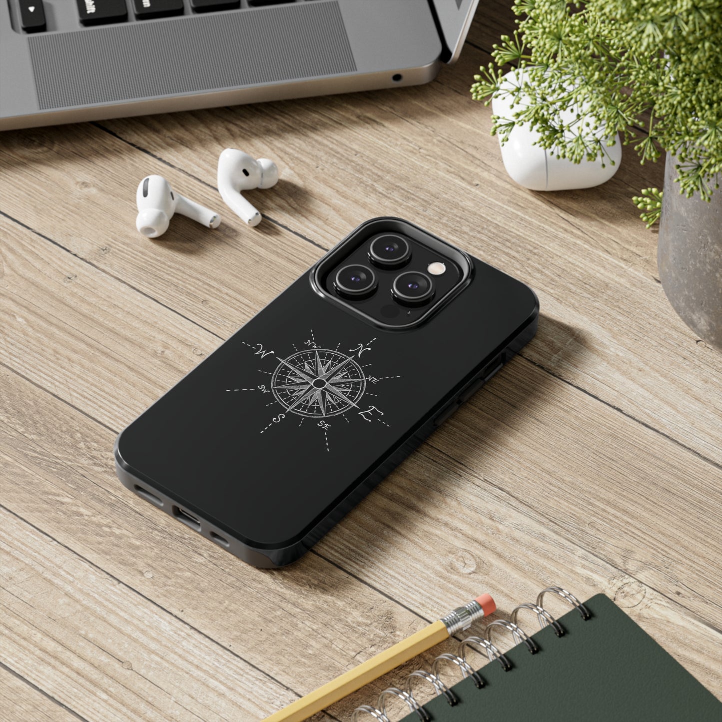 Tough Phone Cases - Compass Rose Illustration