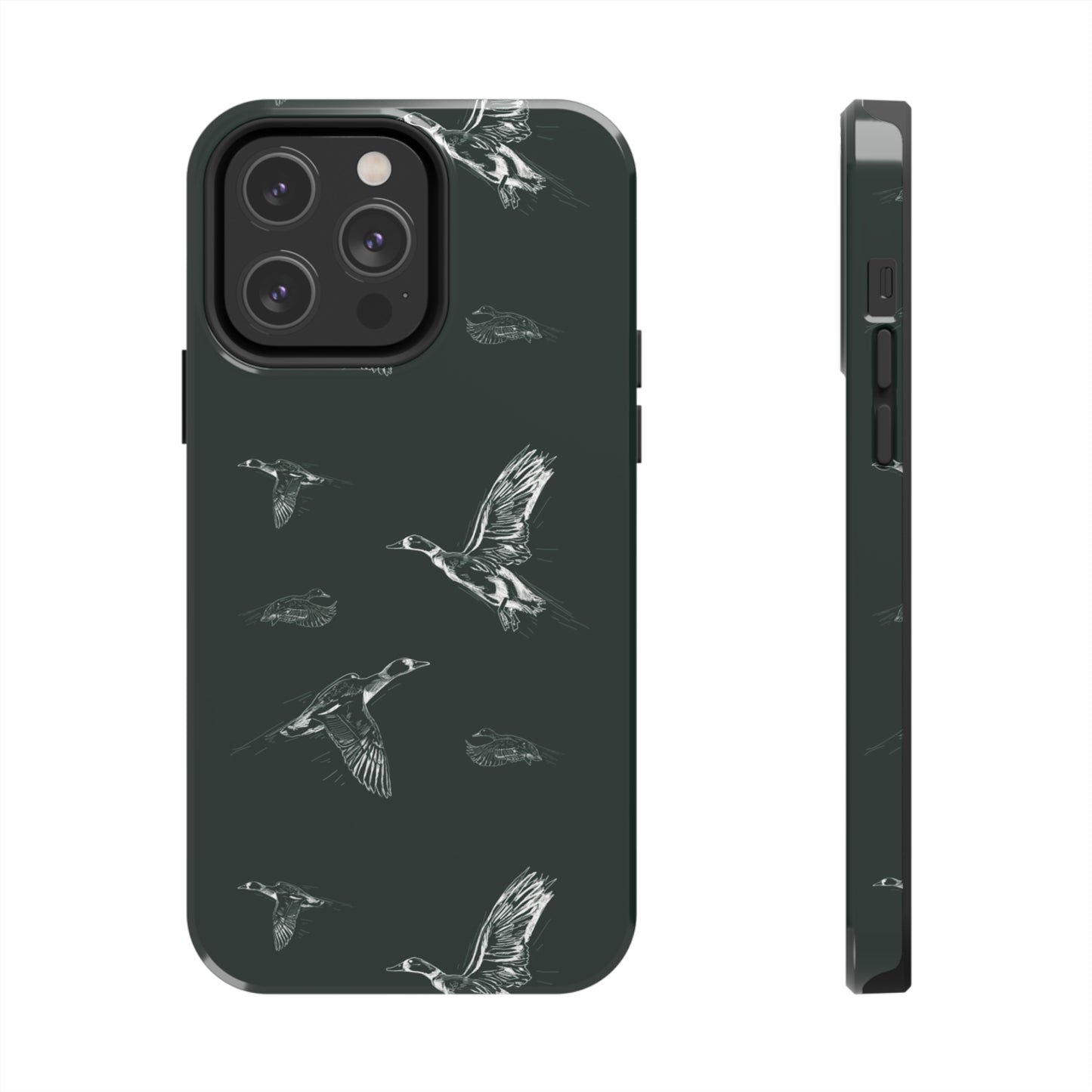 🦆Tough Phone Cases - Flying Ducks Pattern