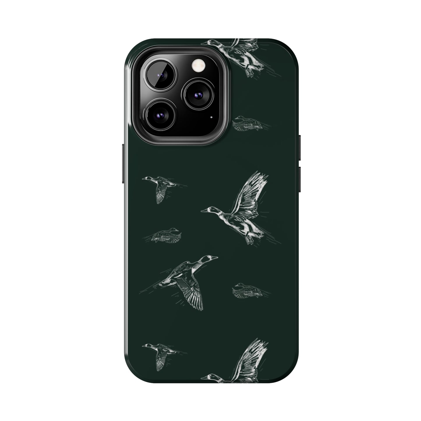 🦆Tough Phone Cases - Flying Ducks Pattern