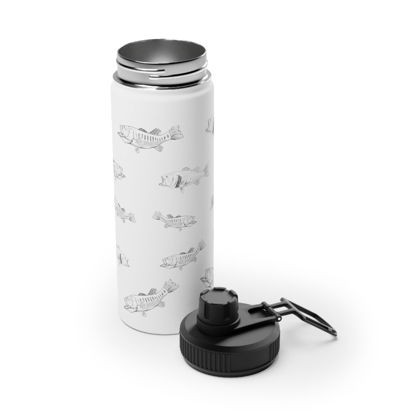 Stainless Steel Water Bottle, Sports Lid