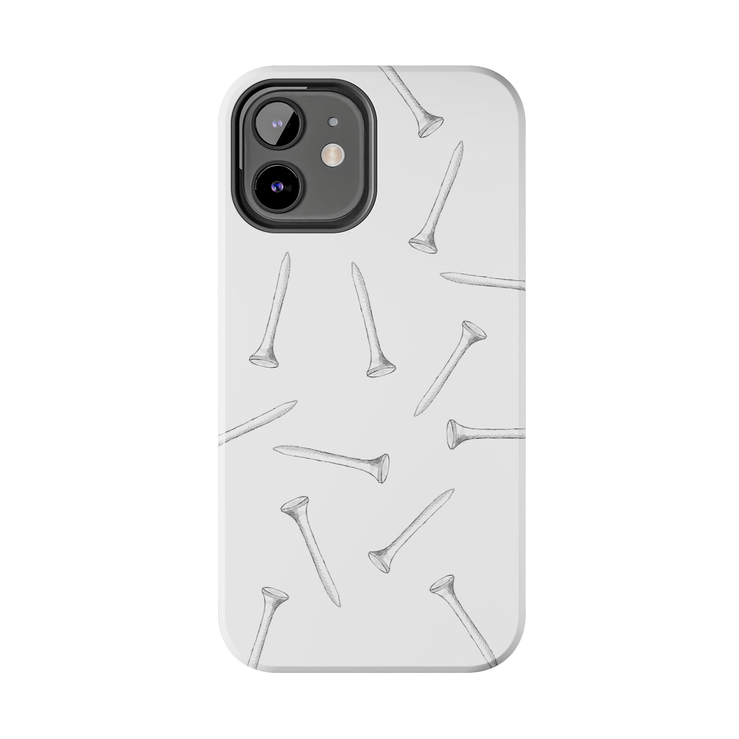 Tough Phone Cases - Golf Tee Pattern