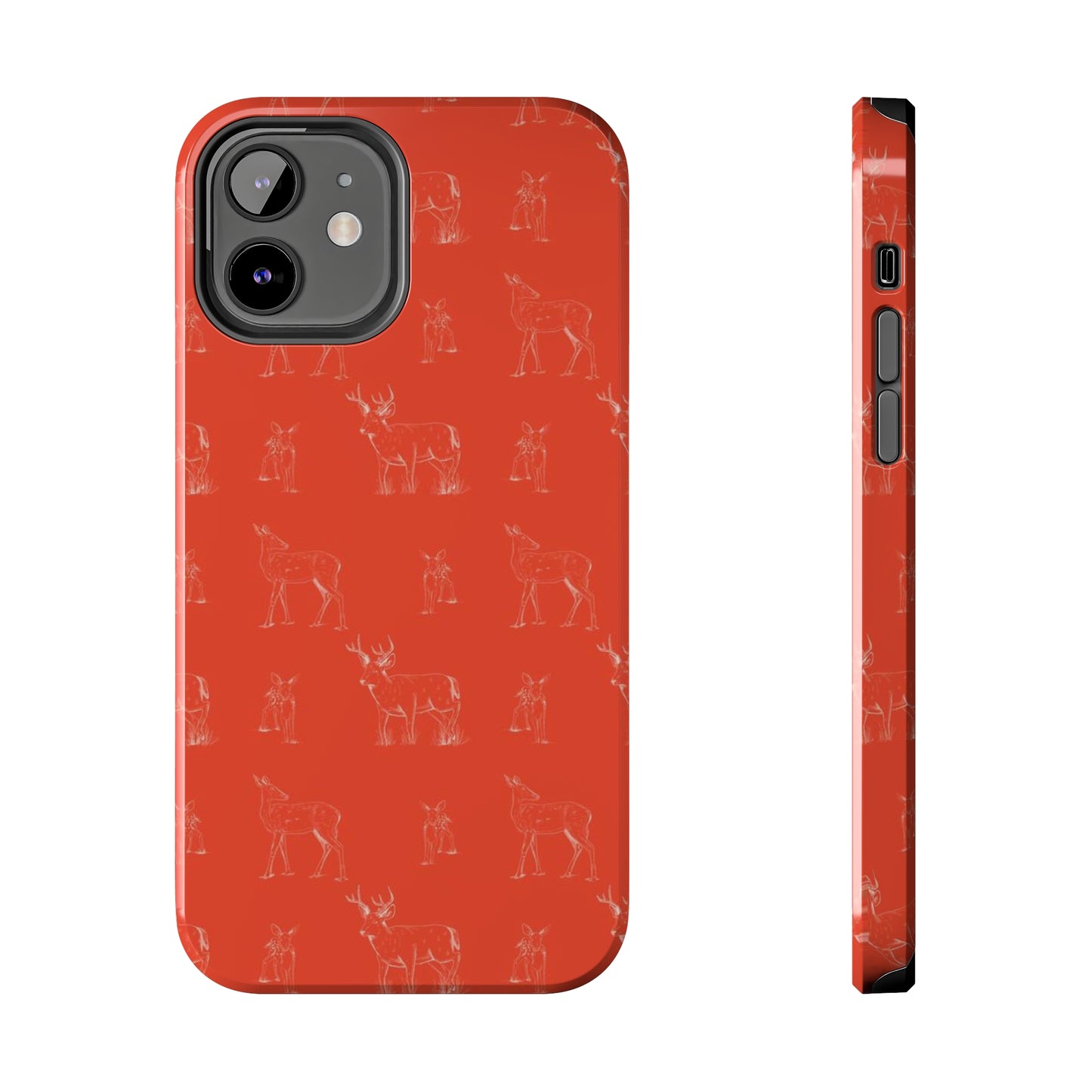 Tough Phone Cases - Whitetail Deer Pattern