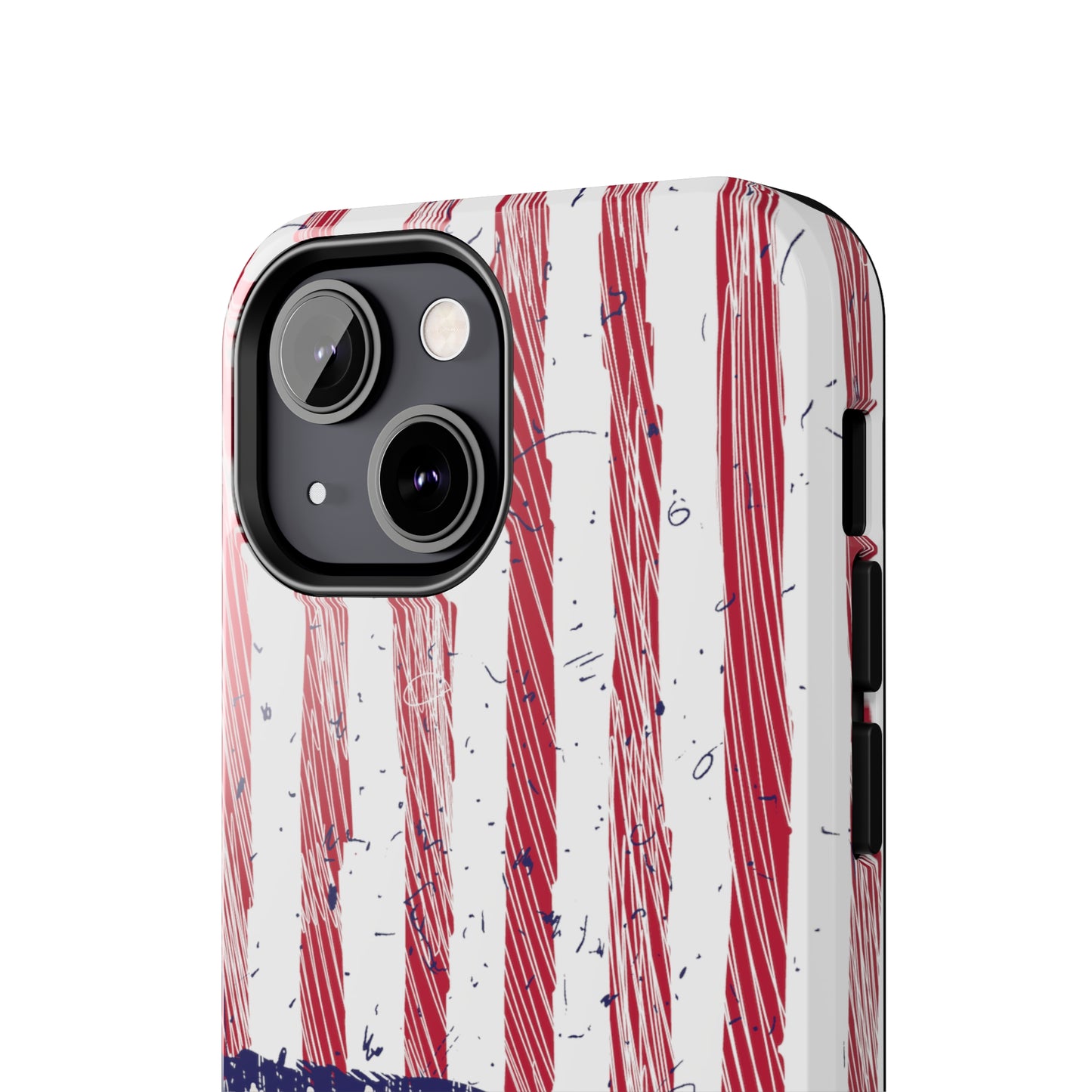 Tough Phone Cases - American Flag Illustration