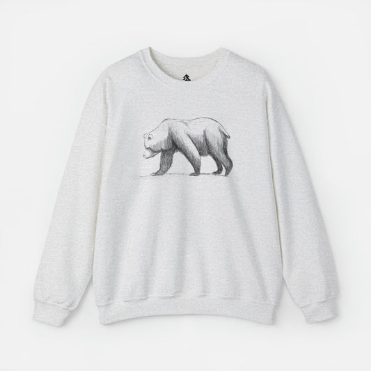 Bear Graphic - Adult Crewneck Sweatshirt