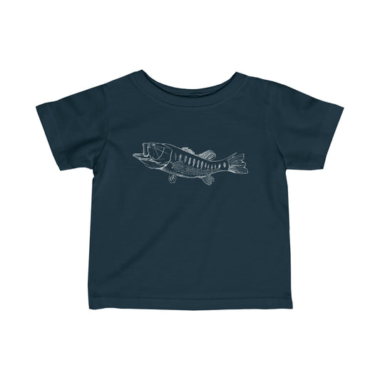 Largemouth Bass Graphic - Infant Cotton Tee