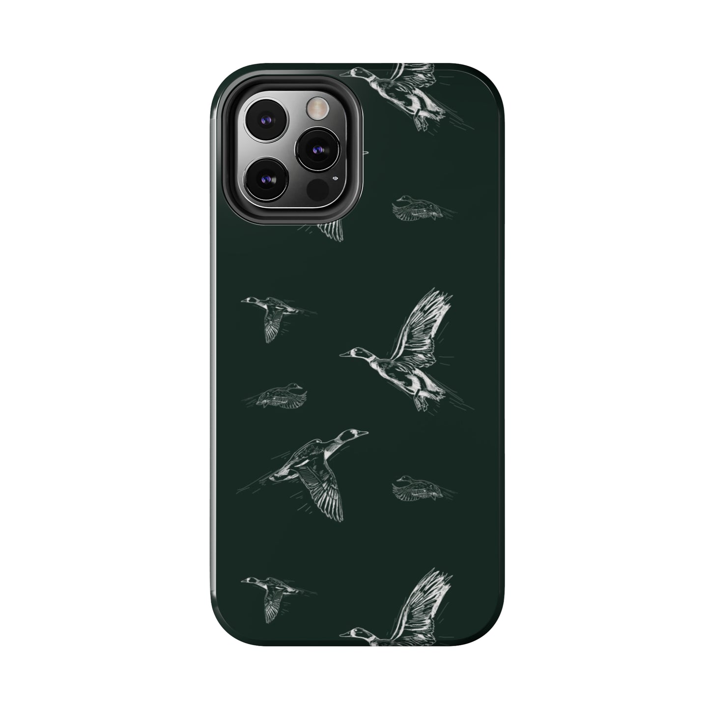 🦆Tough Phone Cases - Flying Ducks Pattern