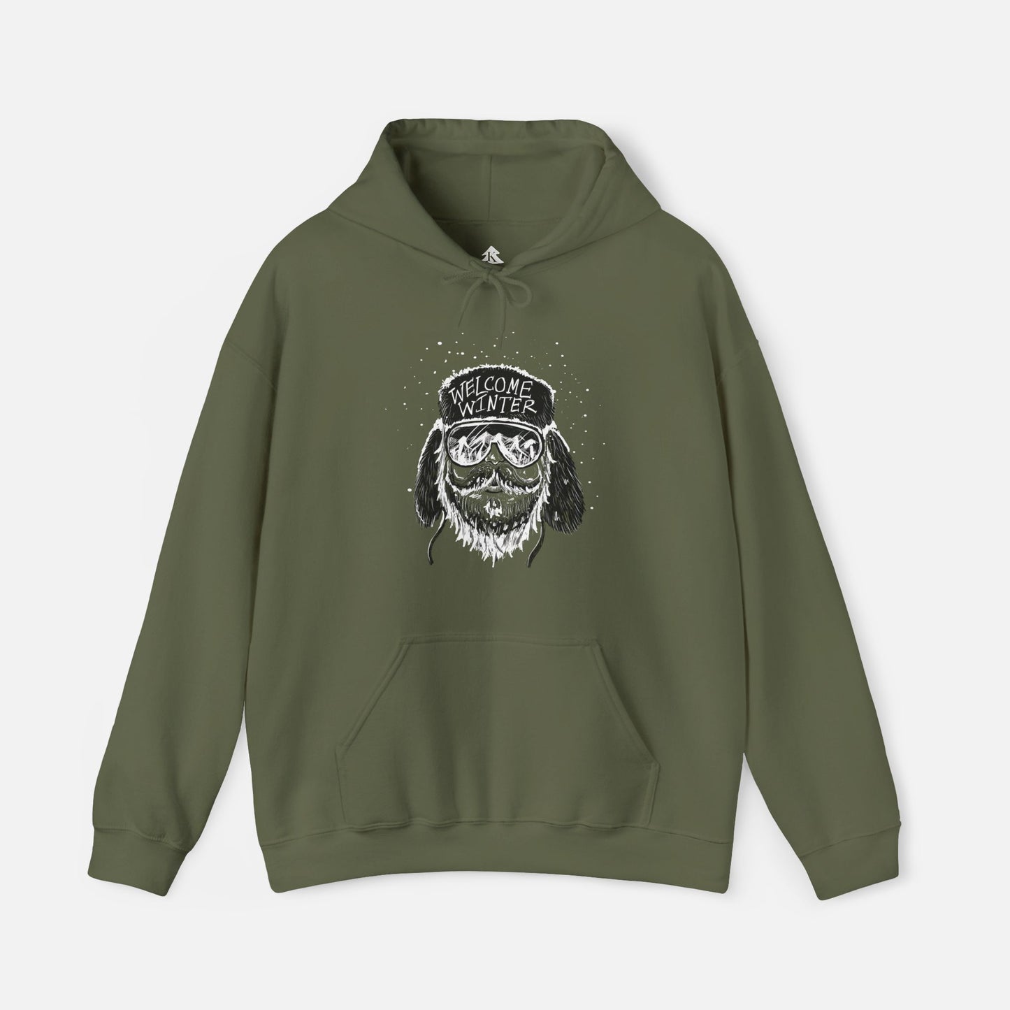 Winter Snow Beard Hoodie - Unisex Sweatshirt