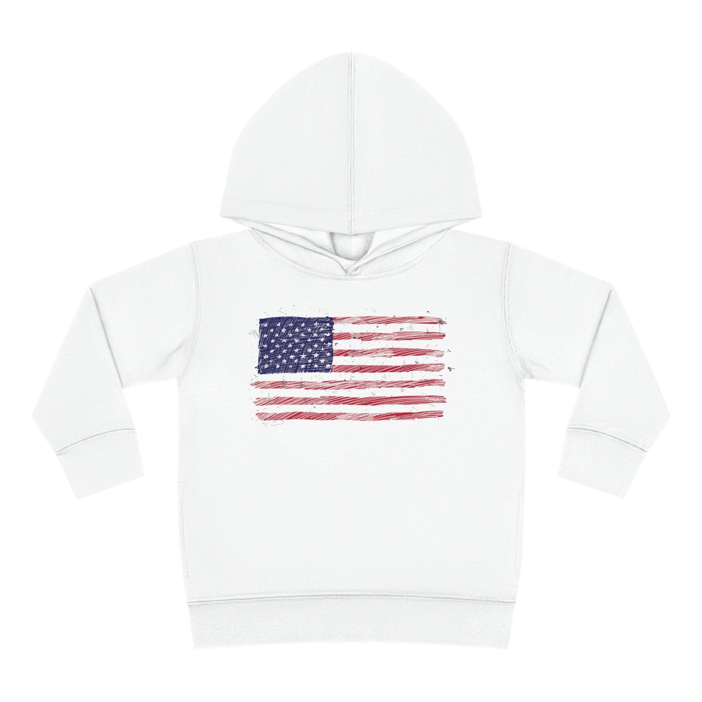 🇺🇸 American Flag Graphic - Toddler Hoodie