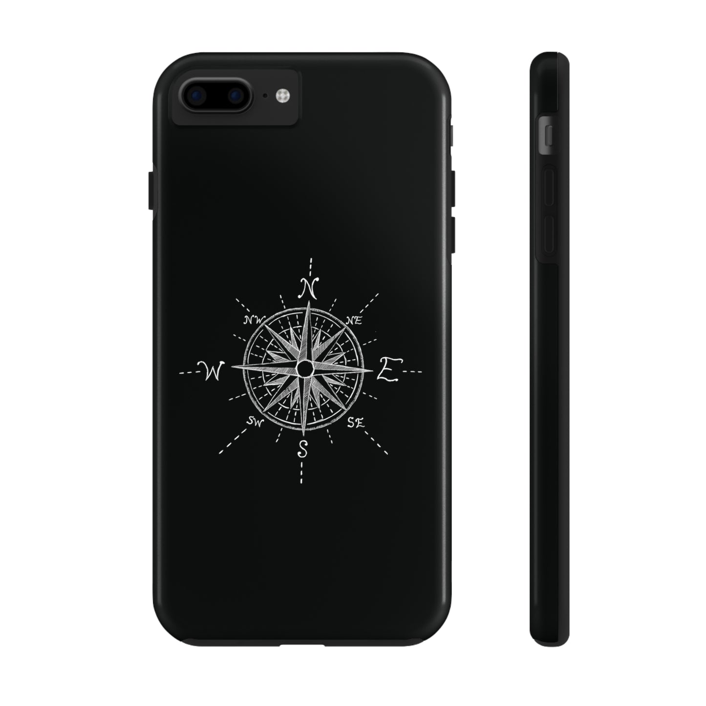 Tough Phone Cases - Compass Rose Illustration