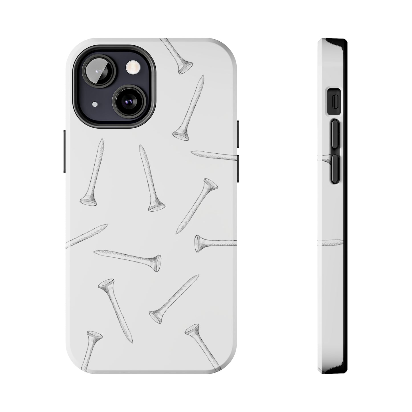 Tough Phone Cases - Golf Tee Pattern