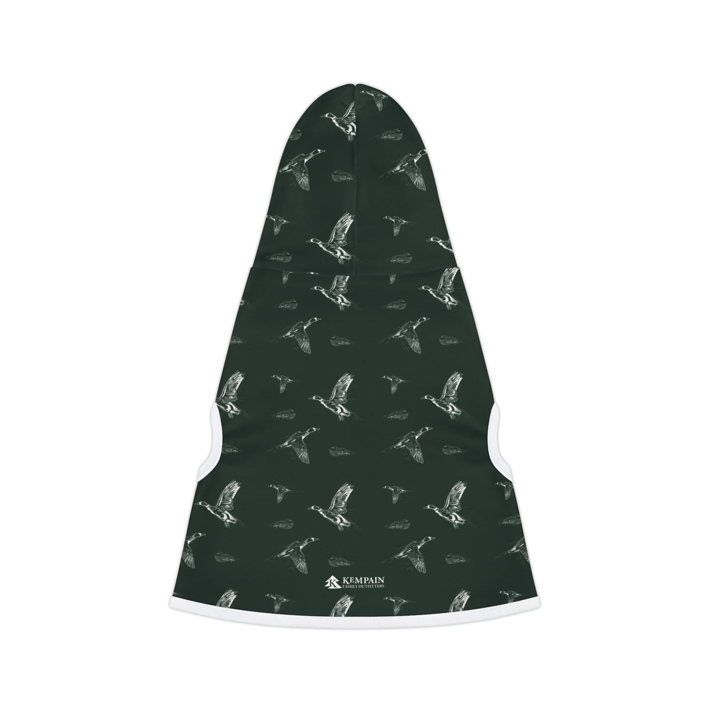 🦆 Flying Ducks Pattern - Pet Hoodie