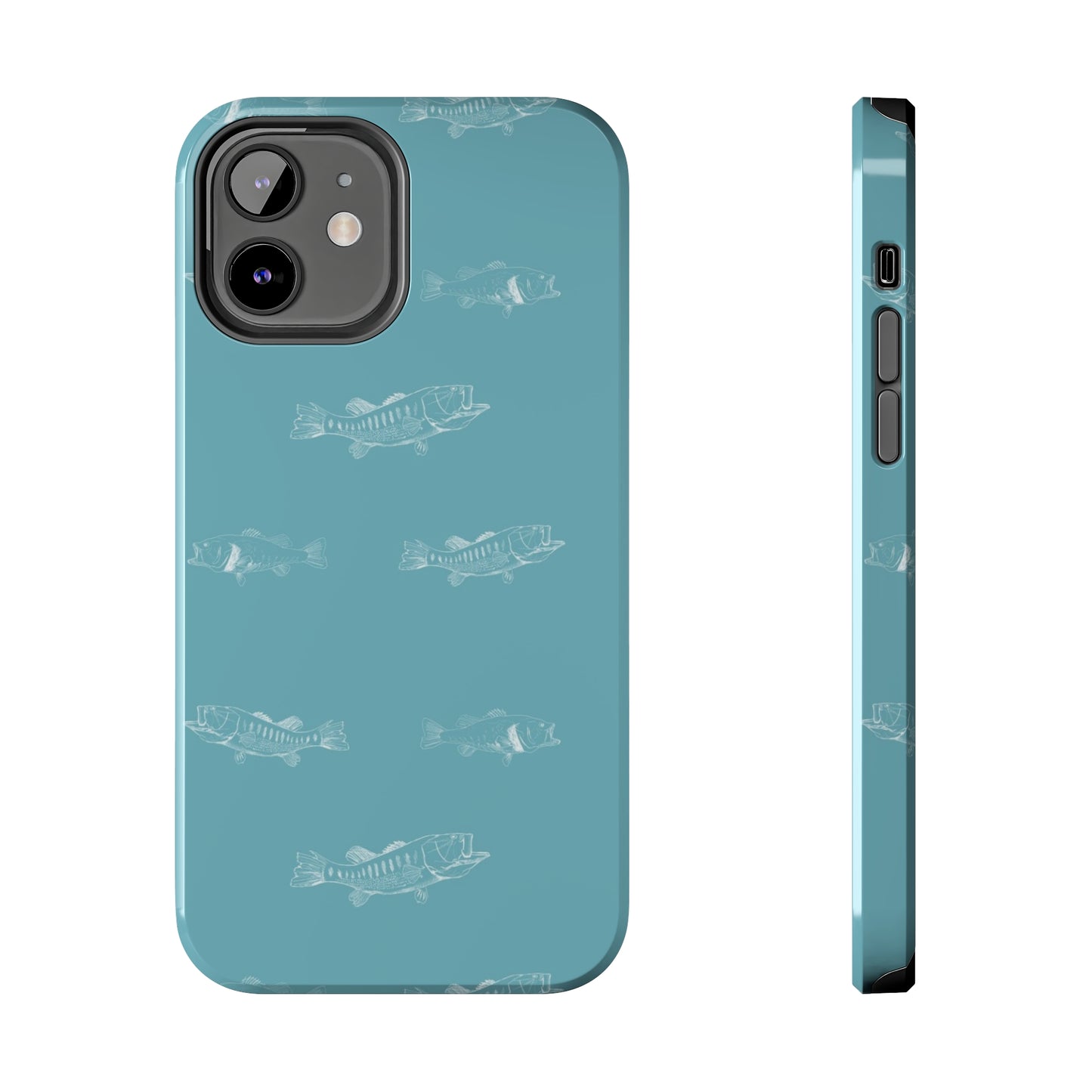 Tough Phone Cases - Largemouth Bass Pattern