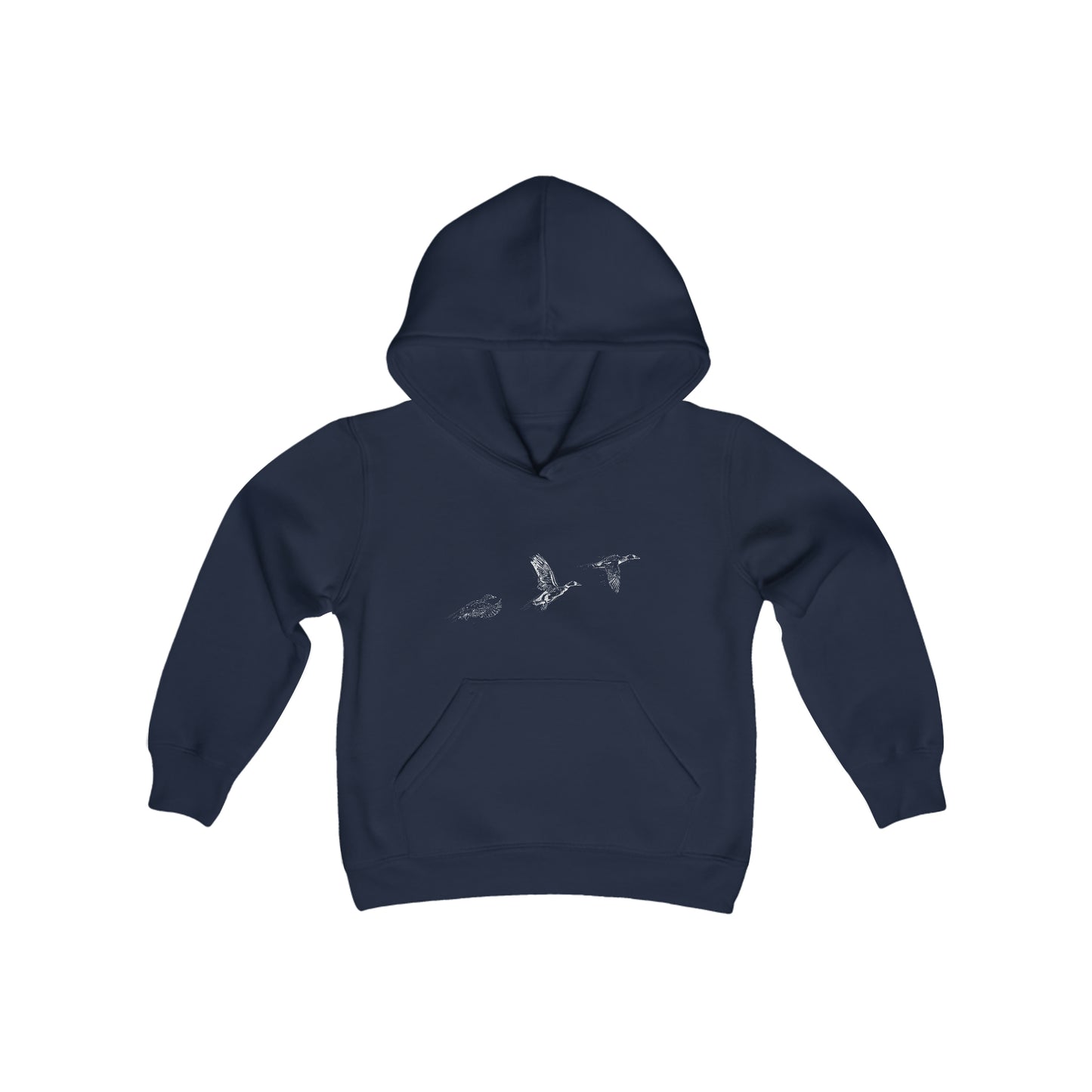 🦆 Flying Ducks Graphic - Kids' Hoodie