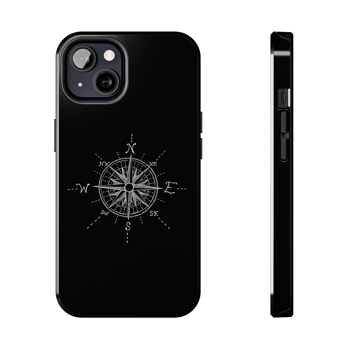 Tough Phone Cases - Compass Rose Illustration