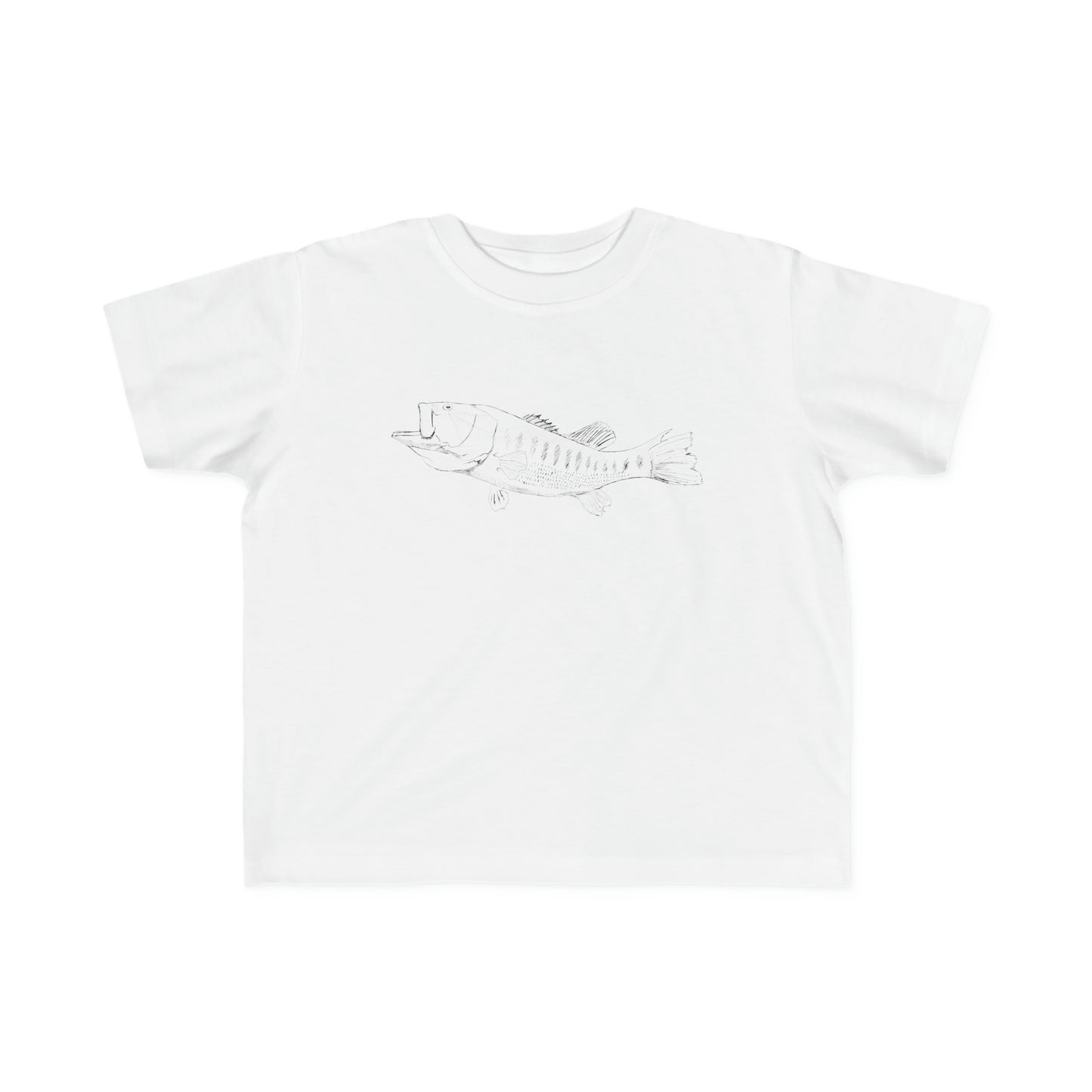 Largemouth Bass Graphic - Toddler's Cotton Tee