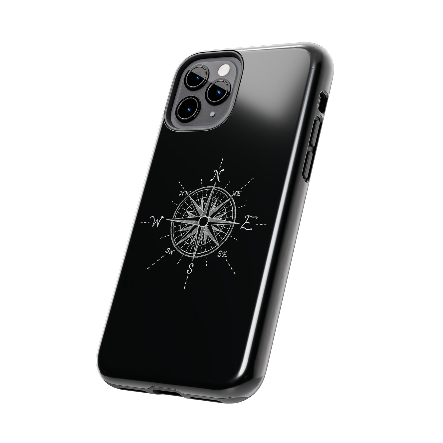 Tough Phone Cases - Compass Rose Illustration