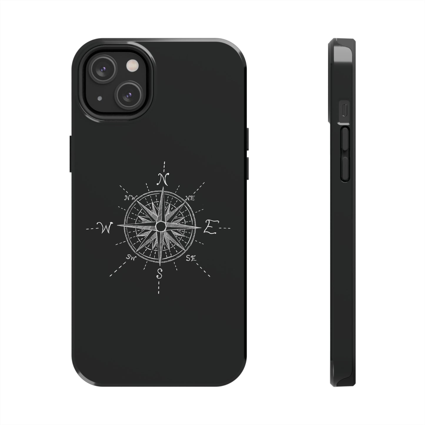 Tough Phone Cases - Compass Rose Illustration