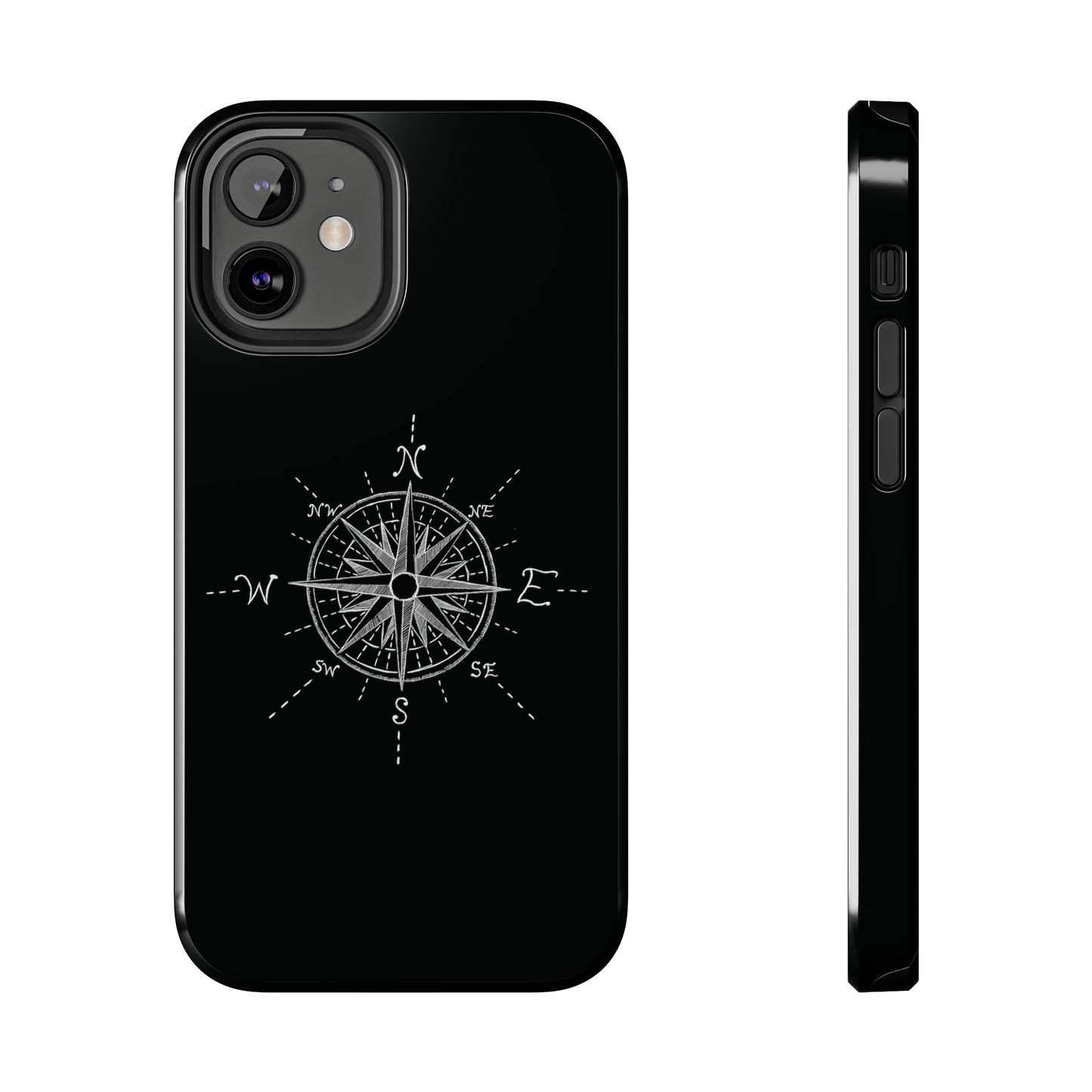 Tough Phone Cases - Compass Rose Illustration