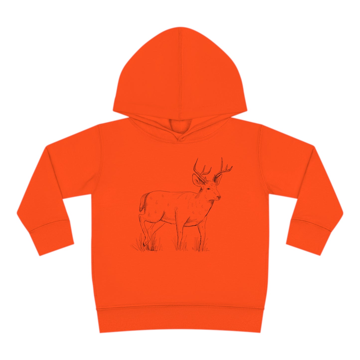 🦌 Whitetail Deer Graphic - Toddler Hoodie