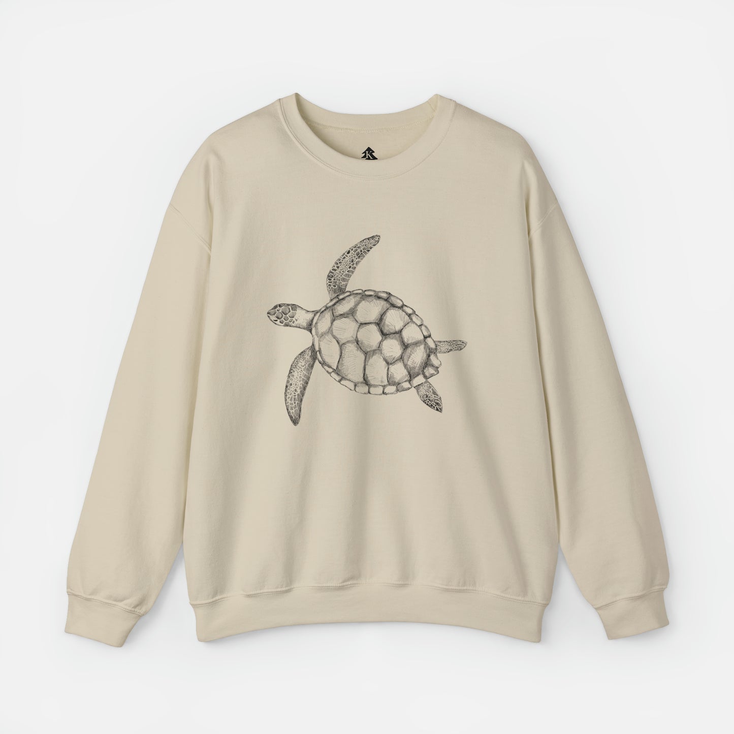 Sea Turtle Graphic - Adult Crewneck Sweatshirt