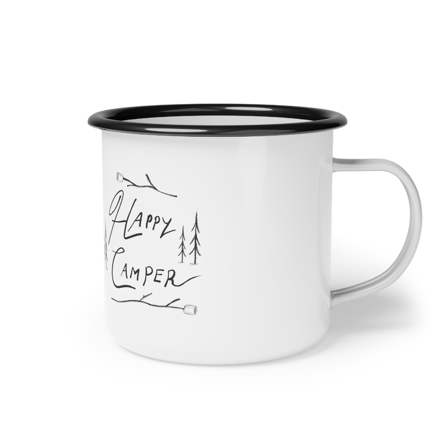 Happy Camper - Enamel Camp Cup