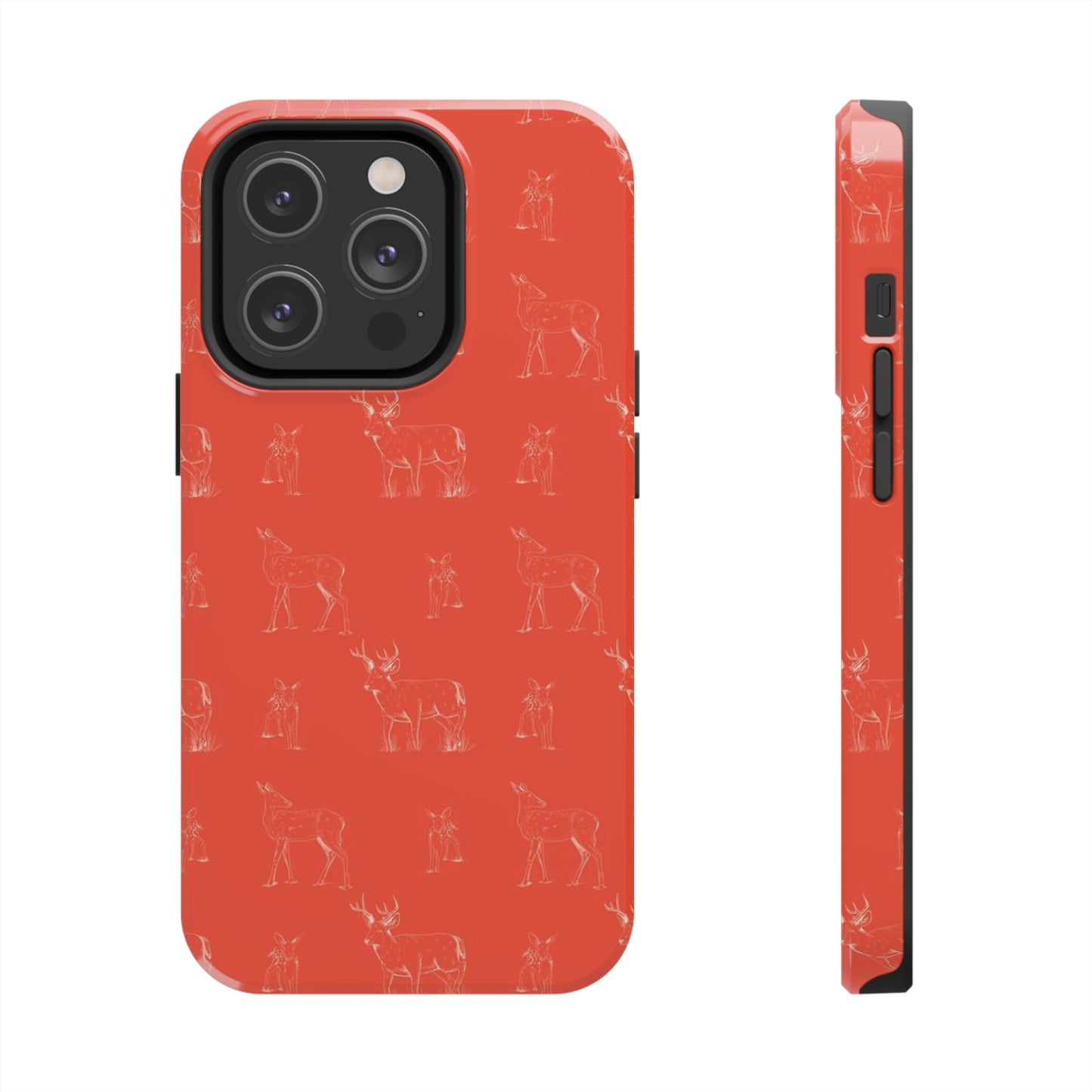 Tough Phone Cases - Whitetail Deer Pattern